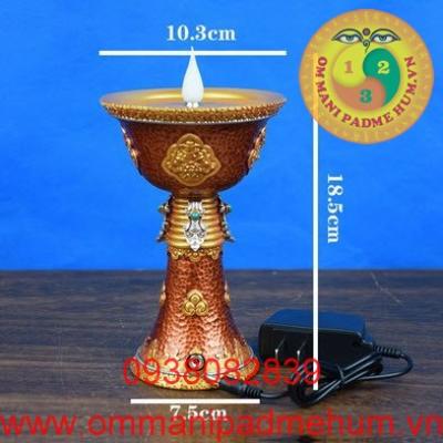 Kinh luân nhạc Om Mani Padme Hum chạy bằng điện và pin
